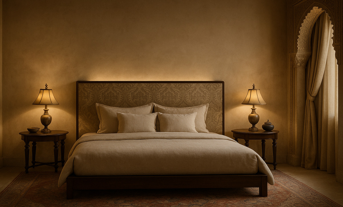 antique and modern interior design